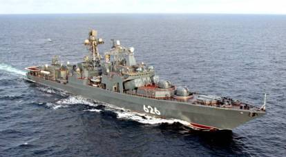 Due navi da guerra contemporaneamente accompagnano le navi per il "Nord Stream-2"