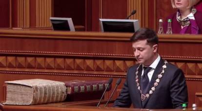 Zelensky wurde offiziell Präsident der Ukraine