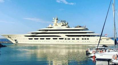 世界で最も高価なヨット。 ロシアの寡頭政治家がアラブのシェイクと競争する