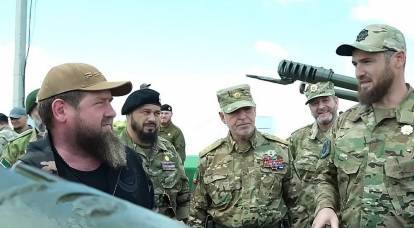 Kadyrov: Tsjetsjeense strijders kunnen effectief omgaan met terroristen in de regio Belgorod