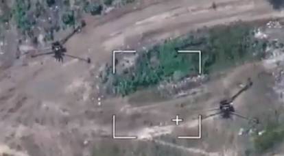 Le forze alleate hanno mostrato la sconfitta di due cannoni ucraini "Rapier" in una volta