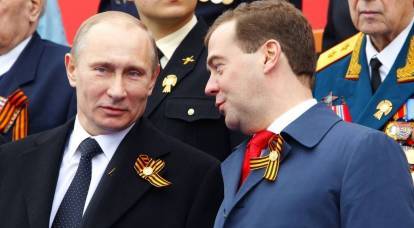 В 2024 году россиянам придется выбирать между Путиным и Медведевым
