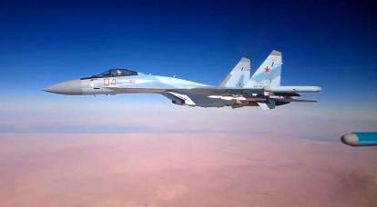 Amerikanische Piloten waren aufgrund des Anflugs der Su-35 am Himmel Syriens mit einem Systemausfall konfrontiert