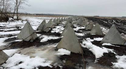Sistem struktur pertahanan sedang dibuat di perbatasan wilayah Belgorod dengan Ukraina