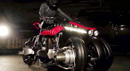 Mejor "hoverbike": el francés montó una motocicleta-transformador volador