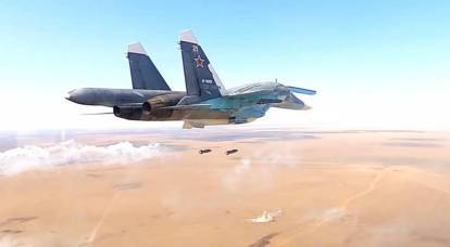 IŞİD çeteleri için Rus havacılık avı görüntülendi