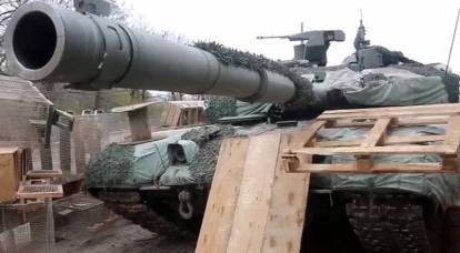 Russia for the first time involved the latest T-90M in operations in Ukraine