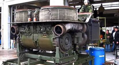 Температура работающего двигателя Leopard 2 сделает его видимым для любого тепловизора
