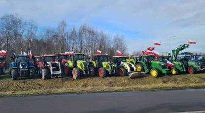 Польские и французские аграрии перекрывают дороги, требуя запретить импорт украинского зерна