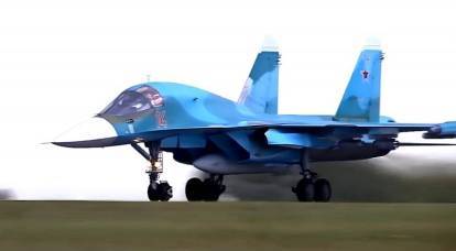 Bombardierul Su-34 a devenit purtătorul rachetei hipersonice Kinzhal
