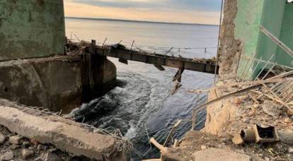 Der Damm in Krivoy Rog wurde aus militärischen Gründen zerstört