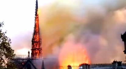 Ukraynalı siyaset bilimci, Notre Dame'deki yangınla dalga geçerek kendini rezil etti