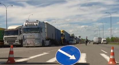 סנקציות מוסקבה בפעולה: משאיות אוקראיניות החלו להאט בגבול