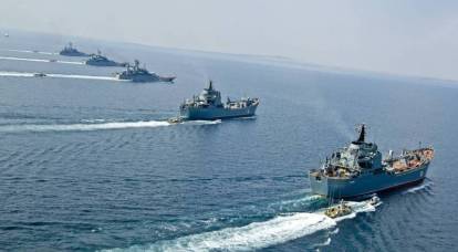 Gli ucraini riferiscono l'attività di sbarco di navi della Marina russa nel Mar Nero