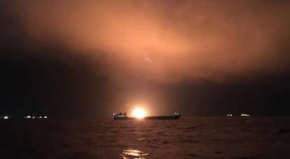 RF IC Karadeniz'de yanan tankerlerin videosunu gösterdi