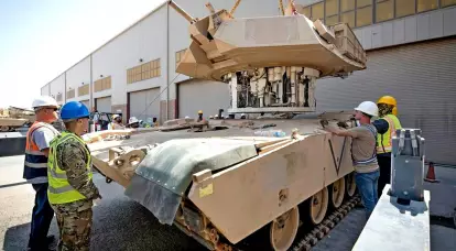 Like T-14: American tank M1A2 Abrams can be equipped with an uninhabited turret