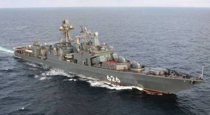 El gran barco antisubmarino "Admiral Chabanenko" se convertirá en una fragata multipropósito de primer rango