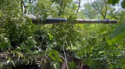 Apareció el primer video de la presencia de obuses alemanes PzH 2000 en el Donbas