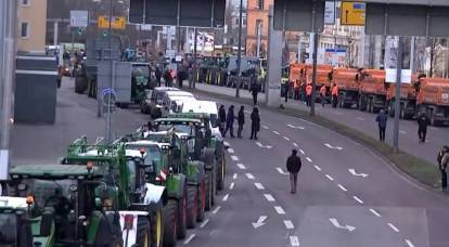 Европейские фермеры добрались до Брюсселя