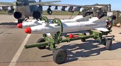 Произвольный запуск ракеты с штурмовика Су-25 попал на видео