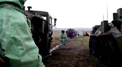 La Russia allerta le truppe RKhBZ in connessione con la minaccia nucleare in Ucraina