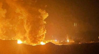 El casete "Tochka-U" en Siria cubrió otro depósito de petróleo de militantes pro-turcos