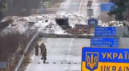 Украина демонстративно минирует границу с Белоруссией
