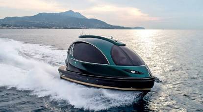 The mini-yacht Jet Capsule will resemble a space capsule