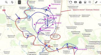I corrispondenti militari riferiscono sull'accerchiamento operativo di Krasny Liman da parte delle truppe ucraine