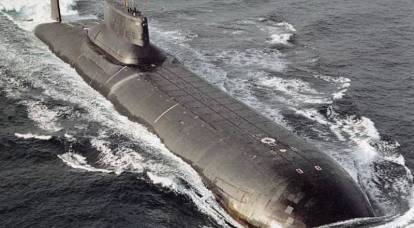 How big was the Typhoon? In the USA, Russian and American submarines were visually compared