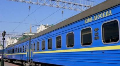 Die Ukraine wird Züge nach Russland stornieren