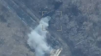 Попадание российского «Ланцета» по американскому радару AN/TPQ-36 попало на видео