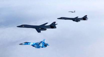 Bombarderos estratégicos estadounidenses cruzaron las fronteras de Ucrania por primera vez