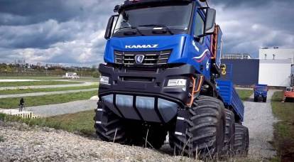 KamAZ will test the newest truck for the Arctic