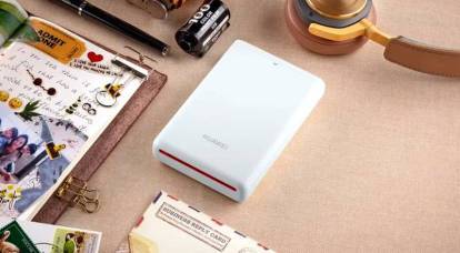 Huawei hat einen "Taschen" -Fotodrucker für ein Smartphone herausgebracht