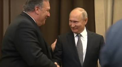 Em Sochi, Putin recebeu Pompeo