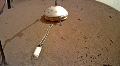 На Марсе появилась первая буровая установка