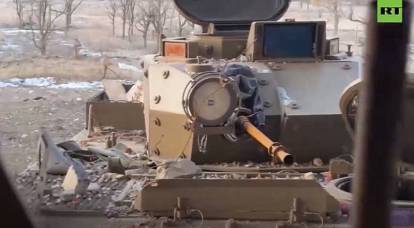Military correspondent: Maryinka has become a graveyard of NATO military equipment