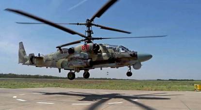 Российские Ка-52 разнесли боевиков под Пальмирой