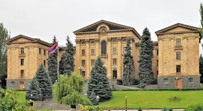 Het Armeense parlement maakte bekend dat het een koers wil uitzetten voor toetreding tot de EU