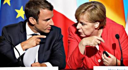 Europa bricht mit der "angelsächsischen Welt" durch die Lippen von Macron und Merkel