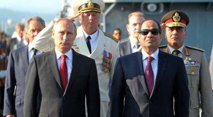 Russia takes Egypt to itself