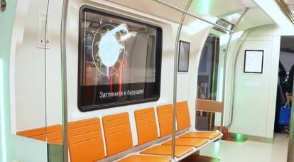 In Russian subway carriages, windows will be replaced with OLED screens
