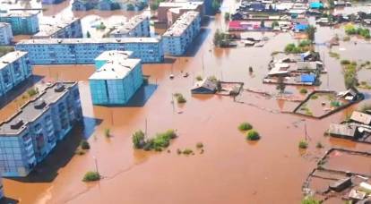В Иркутской области идет борьба с наводнением, в регион прибыл сам Путин