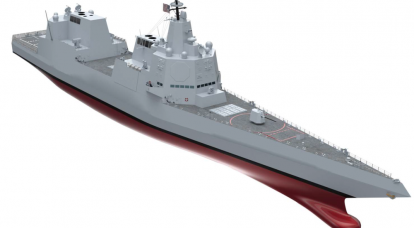 Hybrid of "Zamvolta" and "Arleigh Burke": in the USA they decided on a replacement for the most massive destroyer
