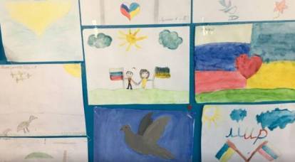 “This is just horror”: in Ukraine - a scandal over children's drawings about friendship with Russia