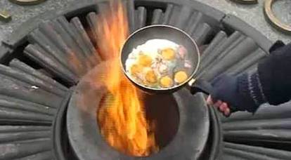 Avrupa, Ebedi Alev'de yumurta kızartmasına izin verdi