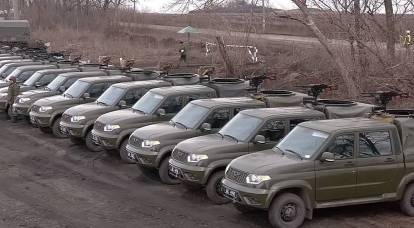 What kind of transport is required by our military in Donbass