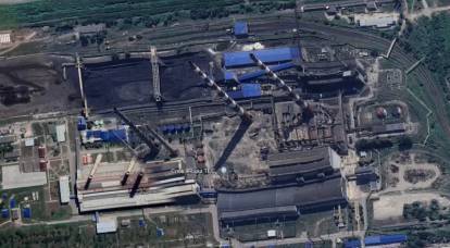 Las fotografías del lugar indican graves daños en la central térmica de Slavyanskaya