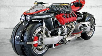 Der fliegende Motorradtransformator La Moto Volante wird zum Verkauf angeboten